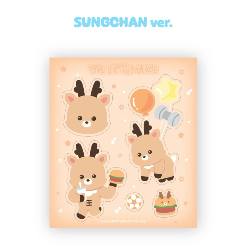 ‼️ สอบถามสต็อกก่อนสั่ง ‼️  PER-ORDER RIIZE WE LITTLE RIIZE REMOVABLE STICKER