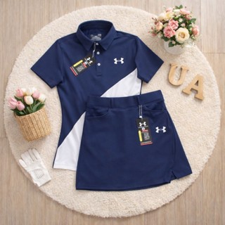 ‼️SALE‼️⛳ชุดกอล์ฟผู้หญิง เสื้อ+กระโปรง (กระโปรงมีซับใน) ผ้าด…