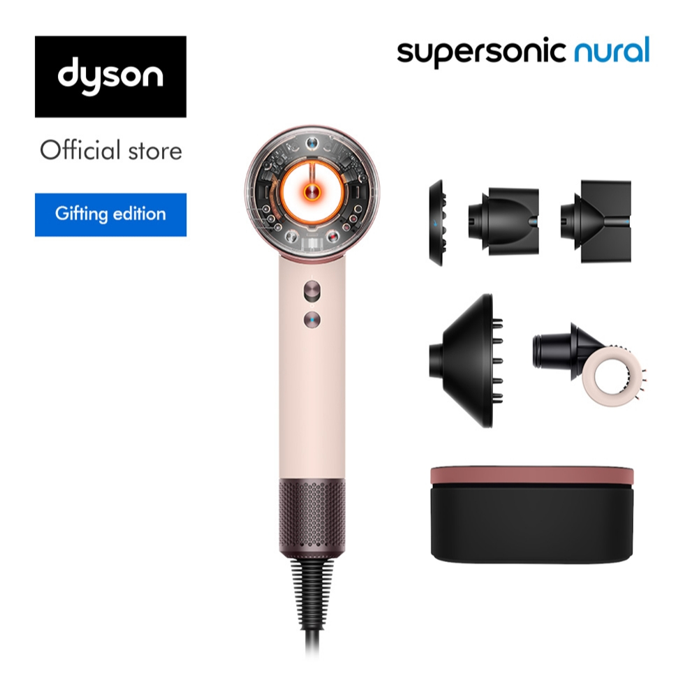 Dyson Supersonic Nural ™ hair dryer (Ceramic Pink/Rose Gold) ไดร์เป่าผม ไดสัน สีชมพู