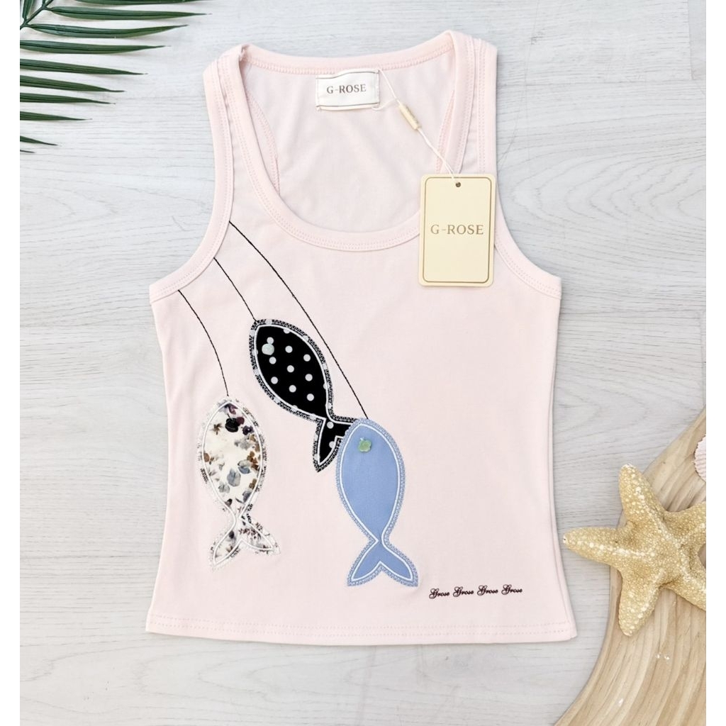 เสื้อกล้ามงานป้ายG-ROSE