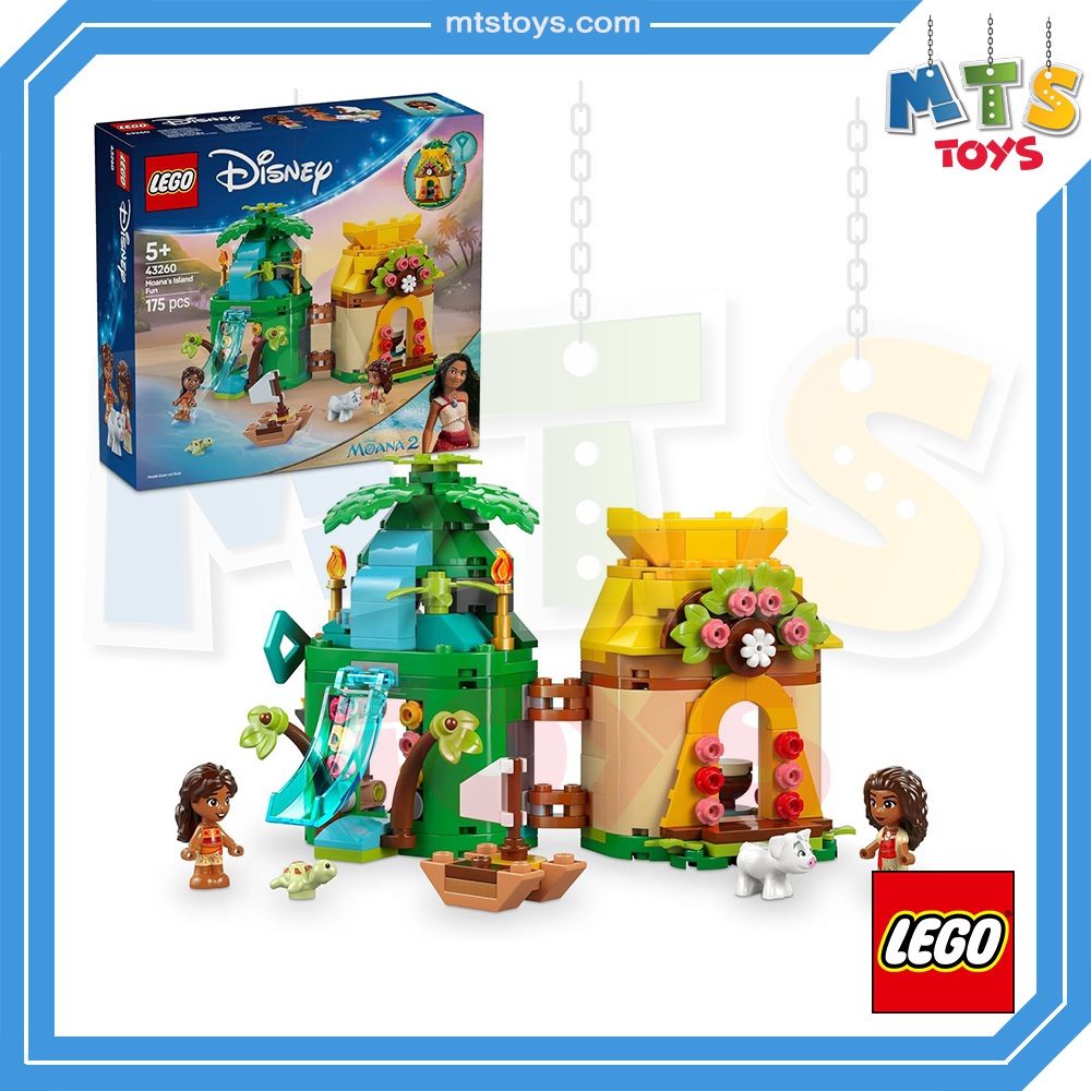 **MTS Toys**Lego 43260 Disney : Moana's Island Fun เลโก้แท้