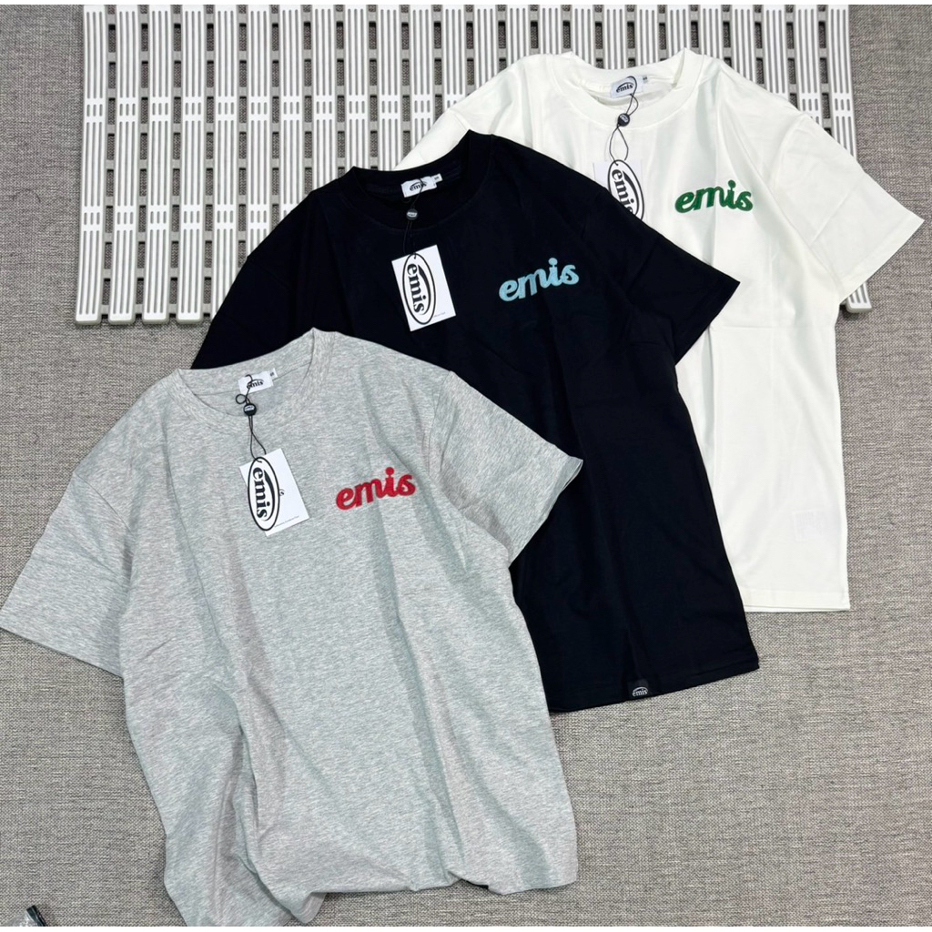Emis T-shirt เสื้อยืด ทรงoversize เนื้อผ้าคอตตอน