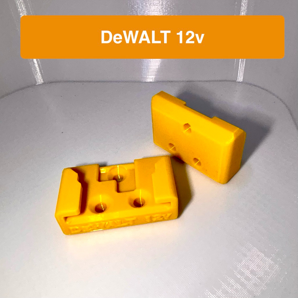 dewalt 12v battery holder
