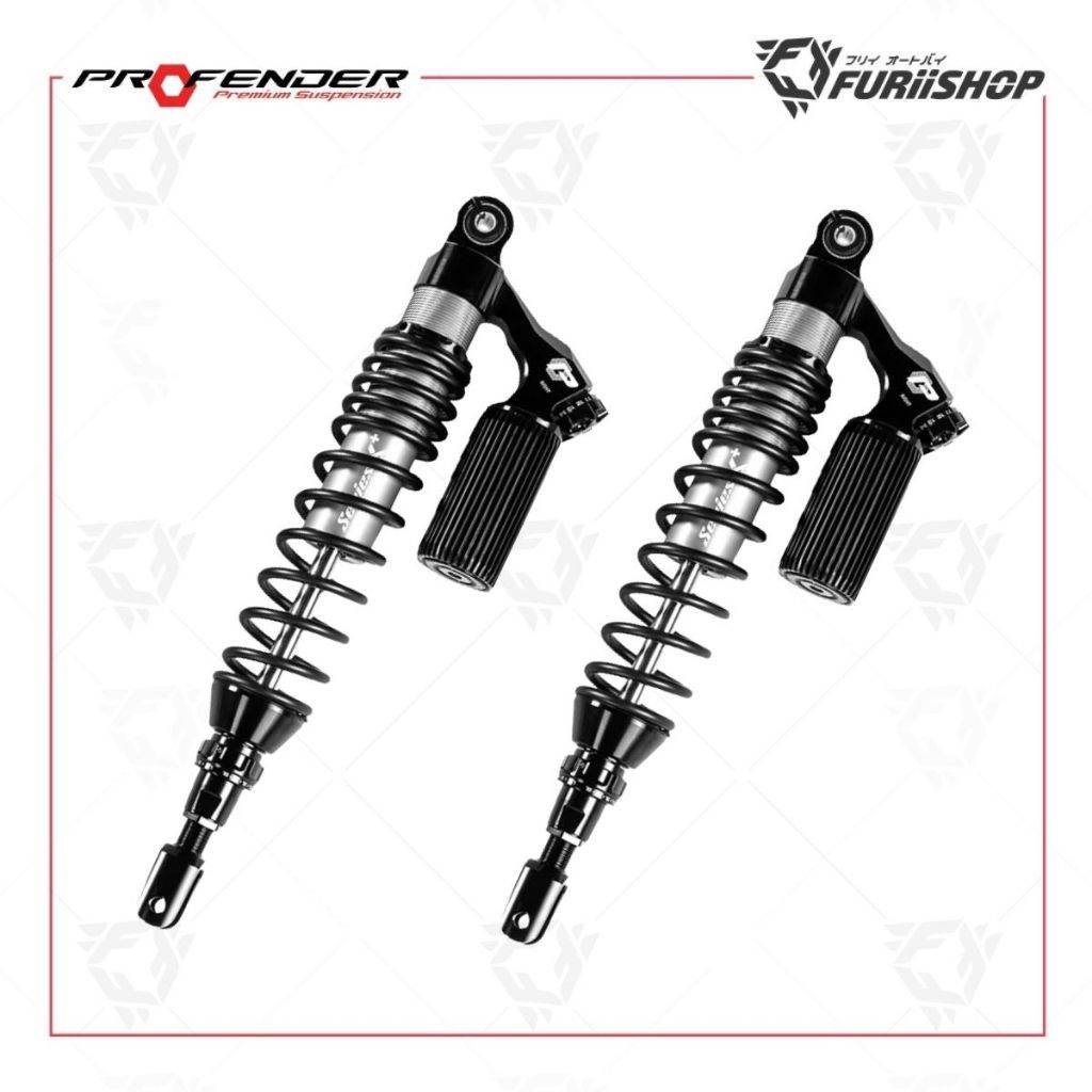 โช๊ค Profender X-Series Plus ZONTES 350E / 368K / 368D (PMXP-ZO1101-LA10 365-355mm.)