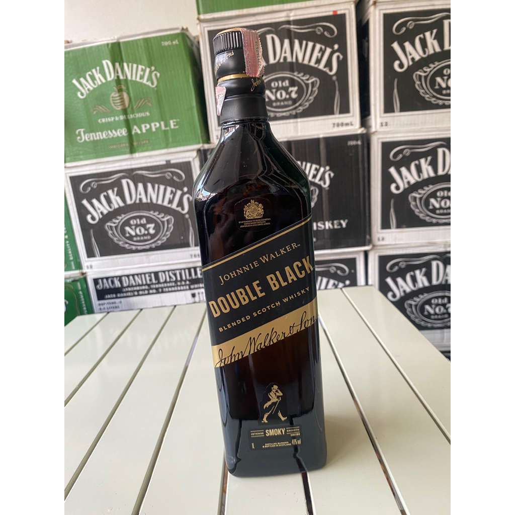 ขวดเปล่า Johnnie Walker ดับเบิ้ล แบล็ค