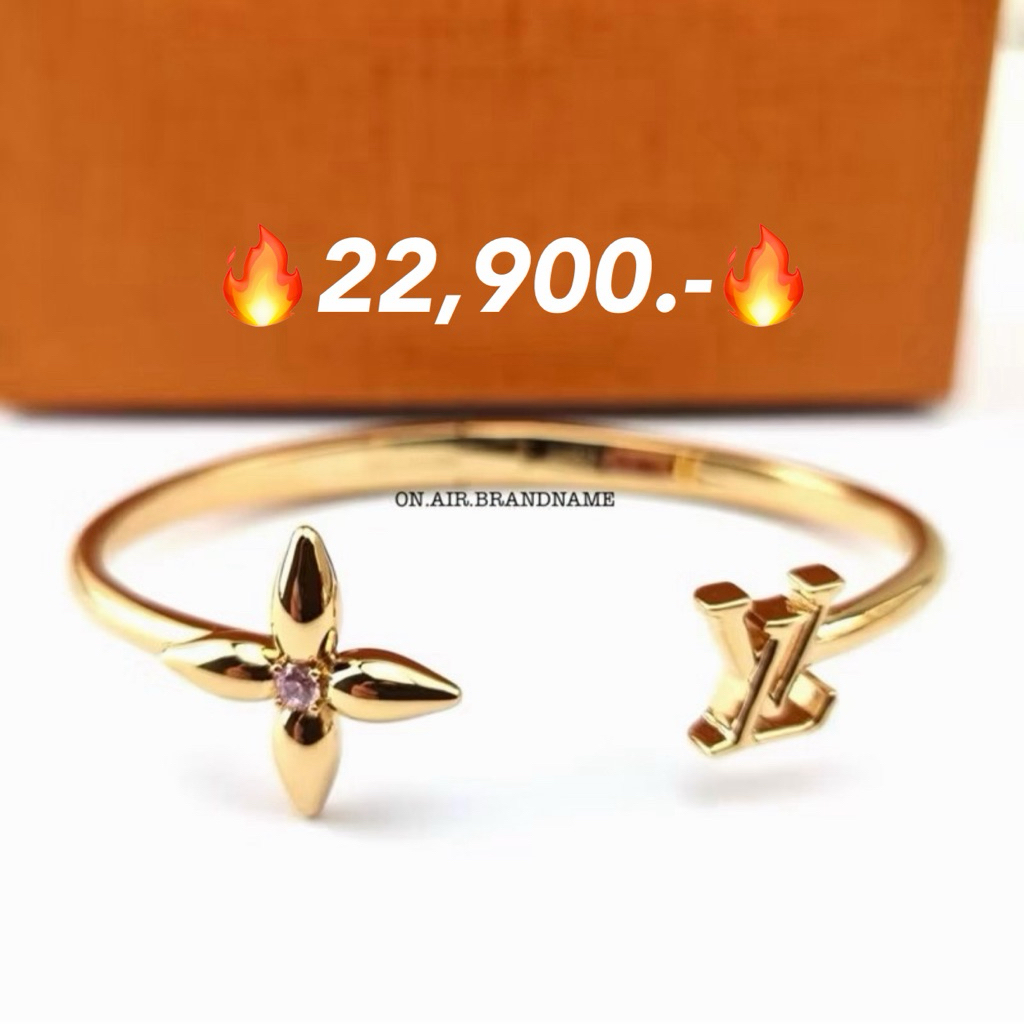 🎉ของแท้💯ถูกที่สุด🎉New lv louisette signature bracelet กำไลข้อมือ รุ่นฮิตสุดๆ น่ารักมาก