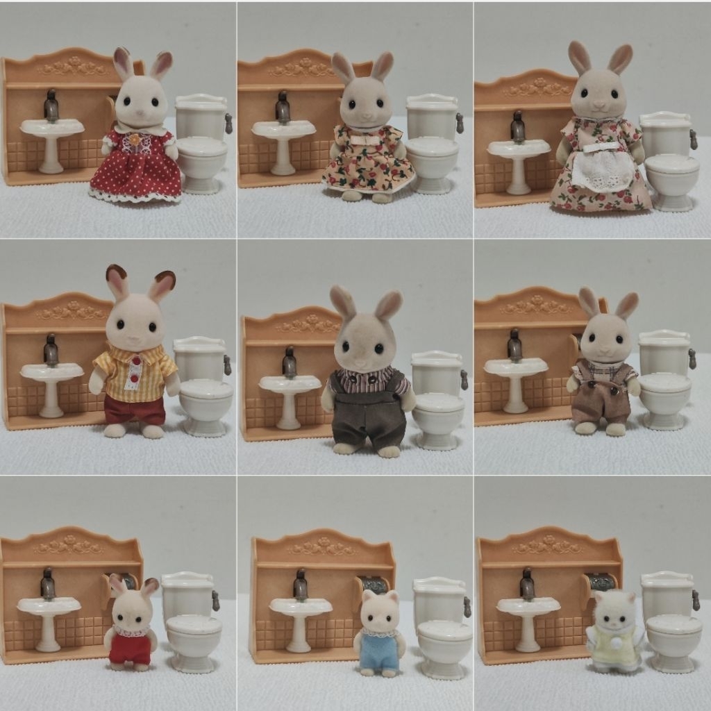 💥สินค้ามือสอง💥 Sylvanian​ ตุ๊กตาซิลวาเนียน ตัวเล่น บ้านตุ๊กตา​