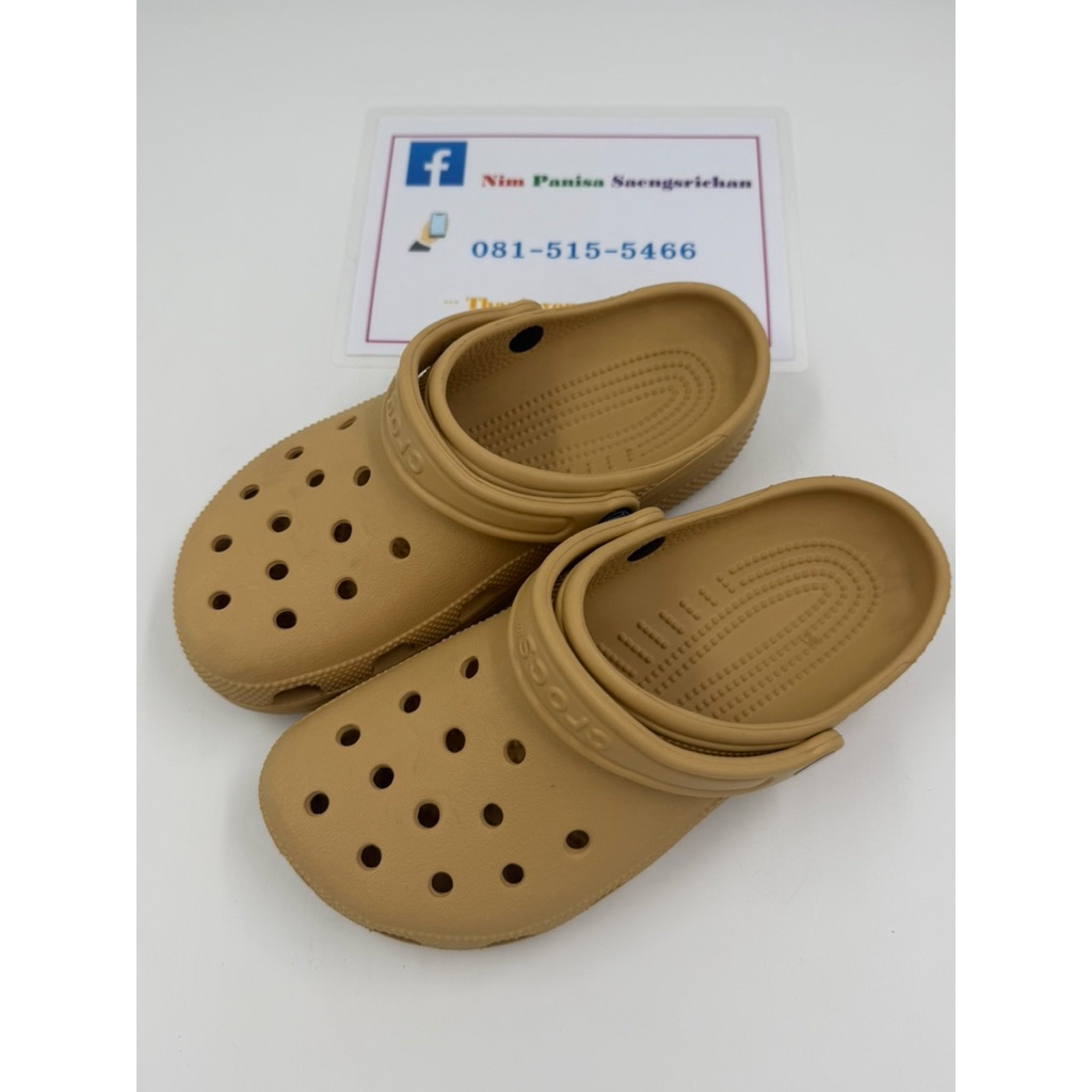 M6W8รองเท้าCrocs(แท้100%)มือ2