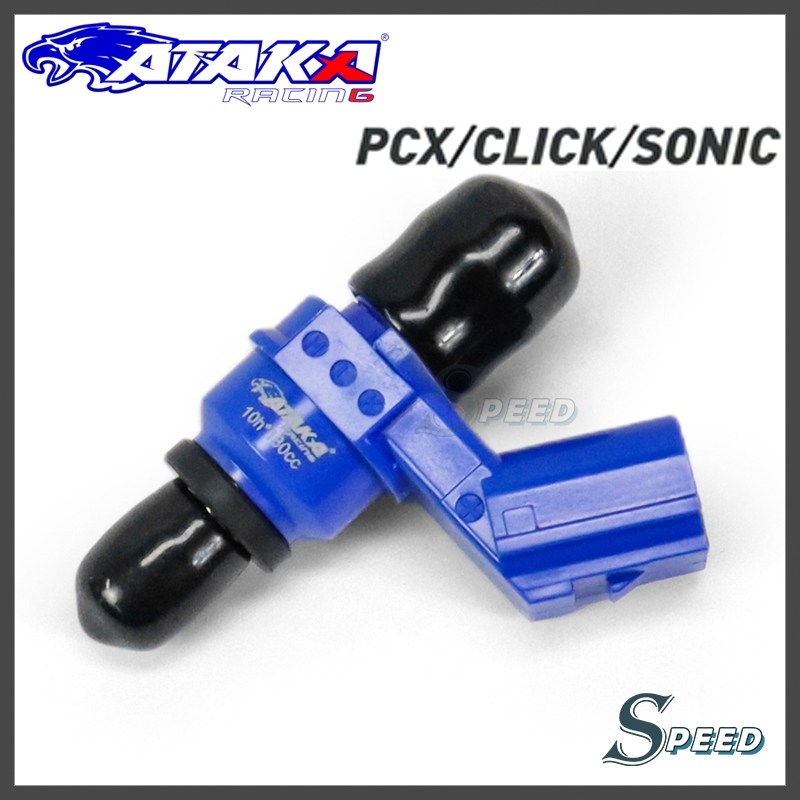 ATAKA หัวฉีด Injector 8/10/12รู สามารถนำไปใช้กับ PCX150 CLICK125/150 CB150R GTR CBR150R WAVE DREAM SONIC150 หัวฉีดน้ำมัน