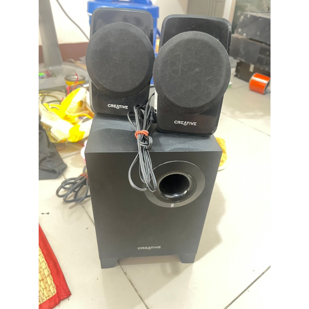 ชุดลำโพง SPEAKER CREATIVE SBS A120/2.1 ใช้งานได้ปกติ คุ้มค่า คุ้มราคา สอบถามเพิ่มได้ พร้อมส่ง