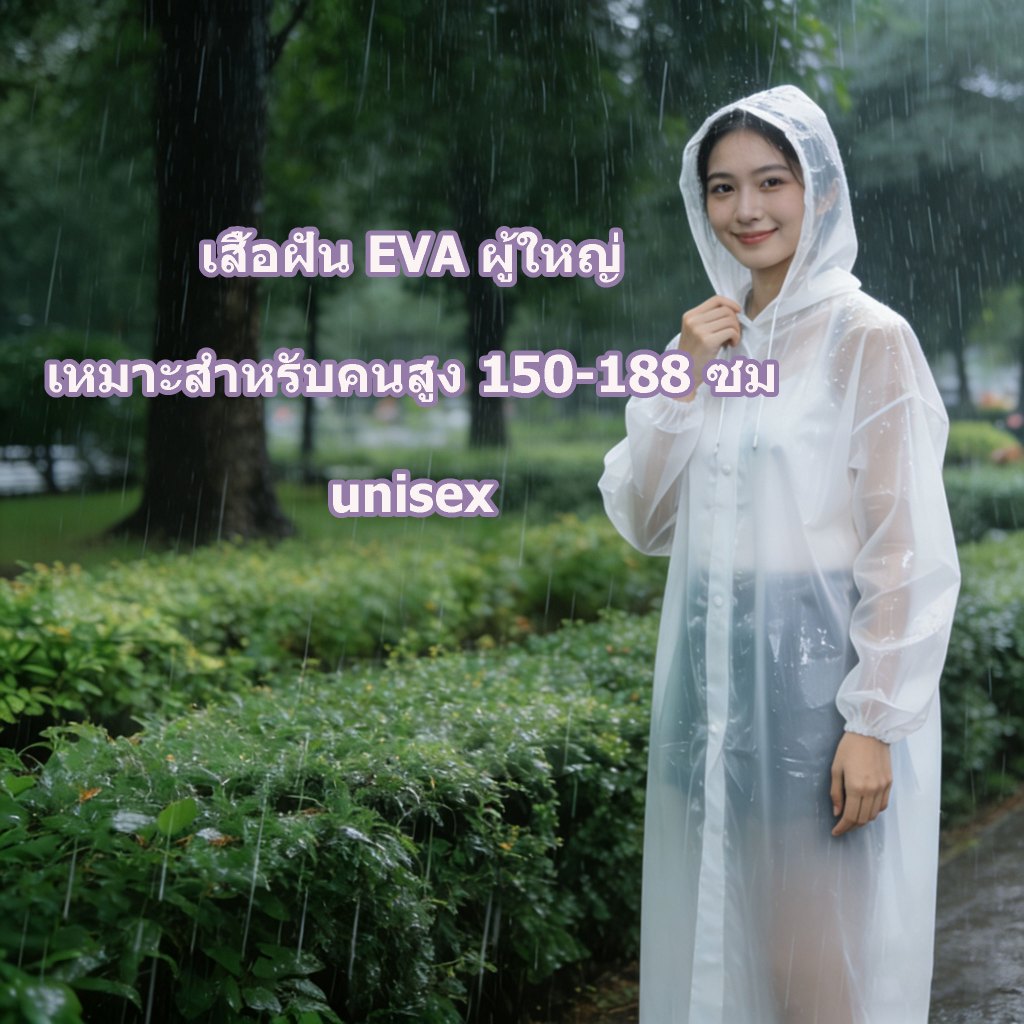 【ส่งเสื้อกันฝน】ขายส่งเสื้อกันฝน 5 ชิ้นขึ้นไป ราคาถูกสุด สีใส ใช้ได้ทั้งชายหญิง เหมาะสงกรานต์ สวนน้ำ ราคาถูก Shopee Lazada