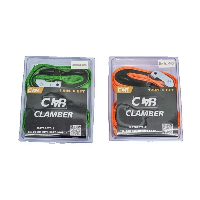 ชือกมัดรถมอเตอร์ไซค์ {Clamber} ขนาด 38 mm