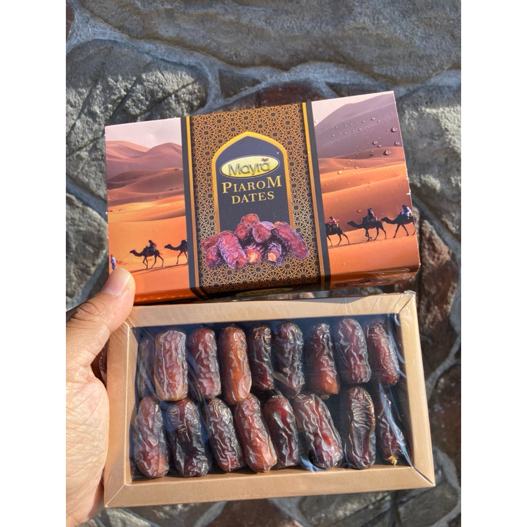 (exp 2027/11/11) อินทผลัม Piarom พรีเมียม Piarom Dates kurma piarom ผลไม้อบแห้ง กำลังดี ไม่หวานจัด