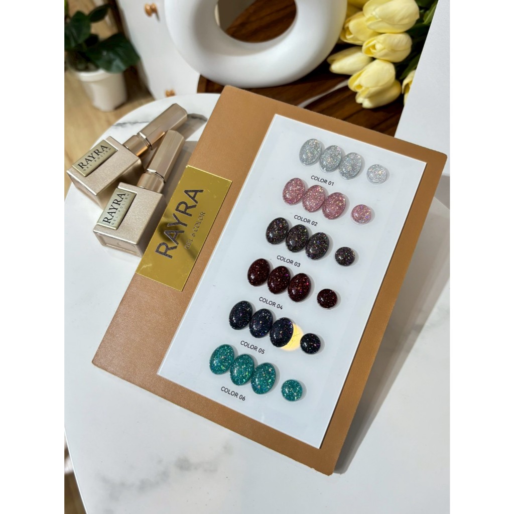 Rayra Flash 6 สี ( RP6 ) NON-TPO ไม่มีสารtpo พร้อมชาร์จสำเร็จรูป