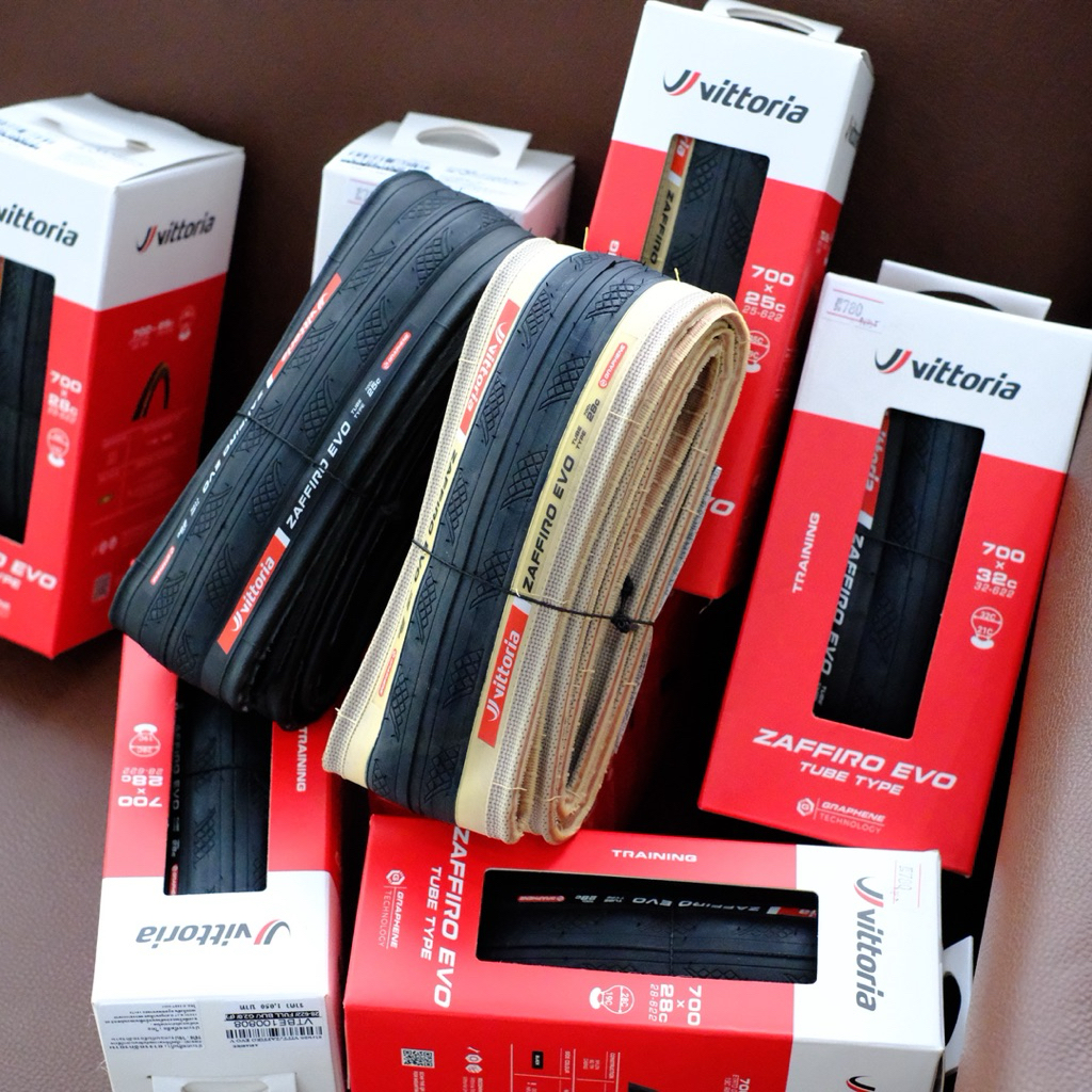 New!! ยางพับ VITTORIA ZAFFIRO EVO มีทั้งขอบดำและขอบครีม 700x23, 700x25, 700x28, 700x30, 700x32