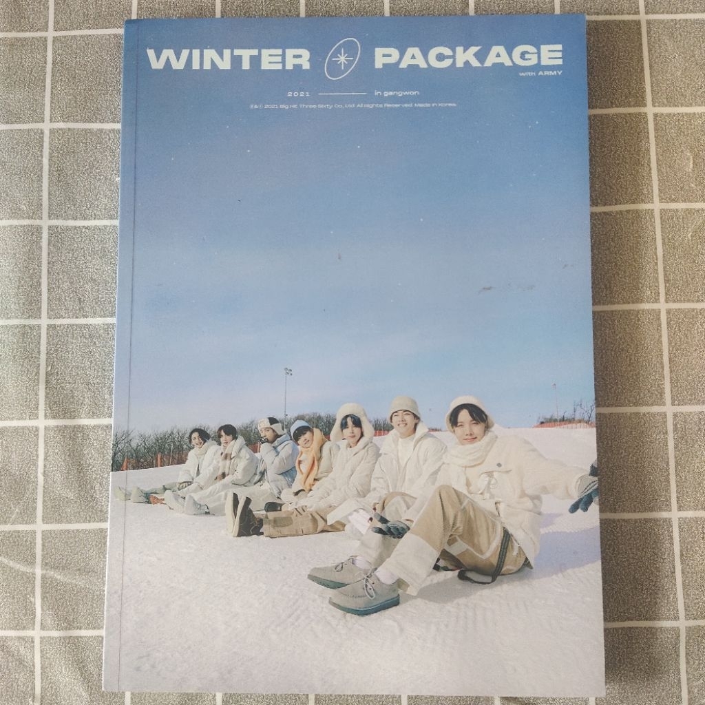 BTS Photobook winter package 2021