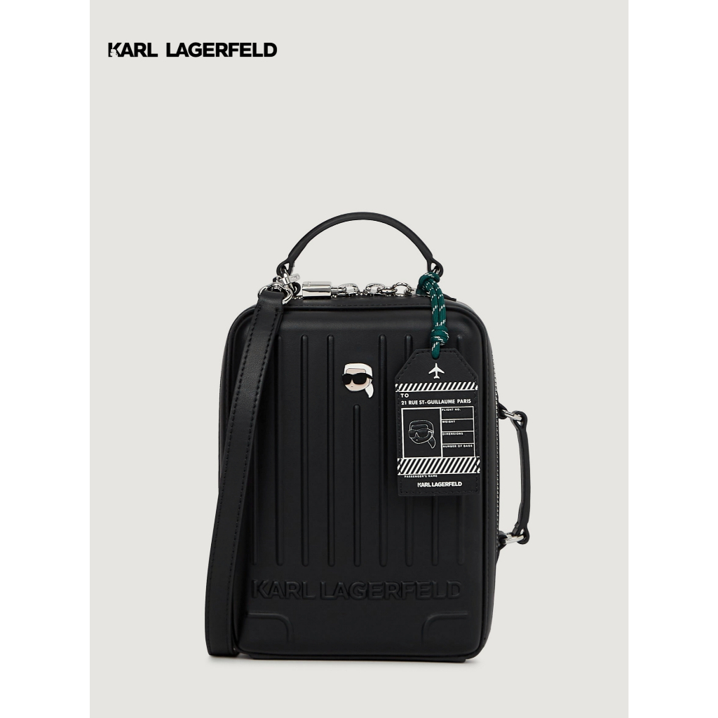 KARL LAGERFELD - IKON SUITCASE CROSSBODY B1W30034