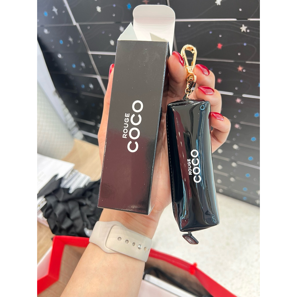 ชาแนล coco กระเป๋าใส่ลิป มีที่ห้อยด้วยนะคะ💄💋