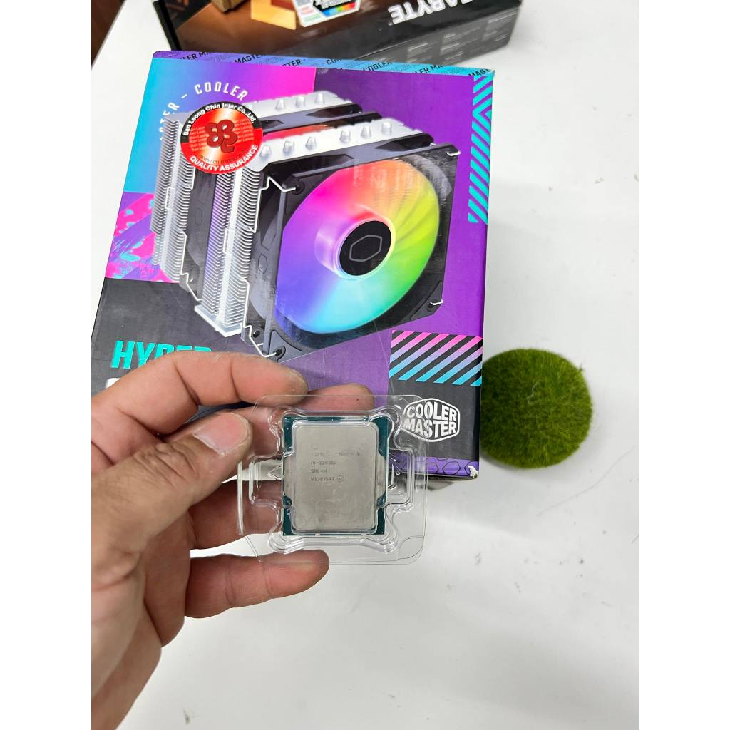 CPU (ซีพียู) Intel Core I9 12900K (5.20GHz) 16C/24T LGA1700  + COOLER MASTER HYPER 620S ARGB