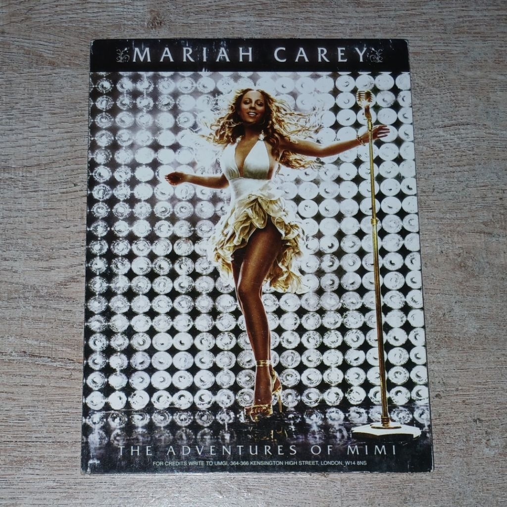 Mariah Carey ดีวีดี DVD Album Concert The Adventures Of Mimi Thailand Digipack Edition / Not CD ไม่ใ