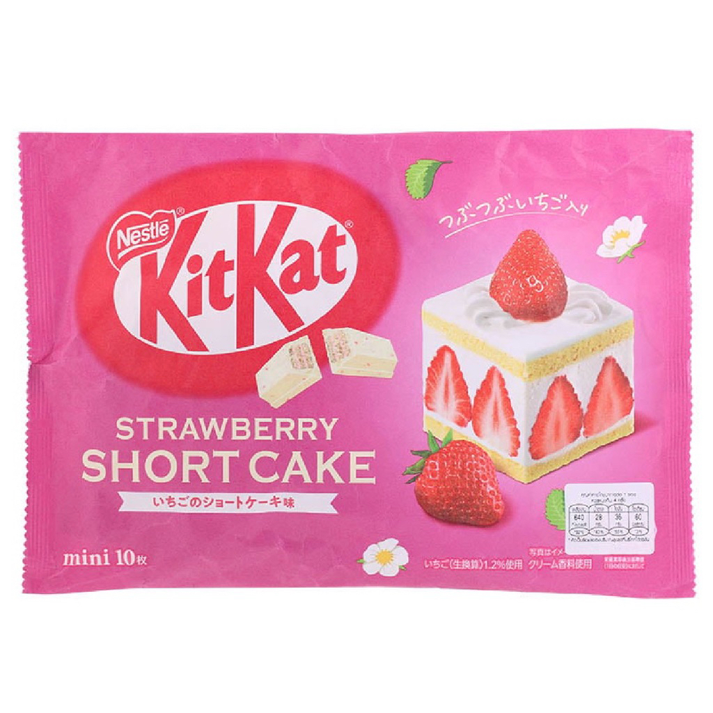 KITKAT Nestle Strawberry Shortcake/Mini Matcha latte/Double choc matcha/Strong Matcha/Kitkat Orange 