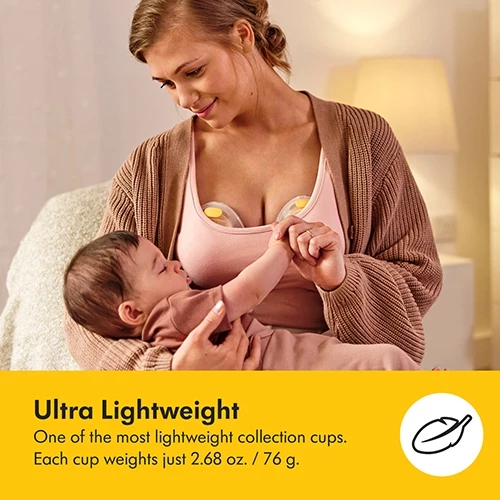 ของใหม่ พร้อมส่ง Medela Hands-fee cup set without pump 21mm & 24mm ราคา ถูกที่สุด ดีลบีเคเค แกลเลอรีภาพที่ 4