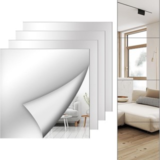 ผนังกระจกอะคริลิกขนาด 30*30 ซม. ติดตัวเอง กระจกทั้งตัว กระจก…