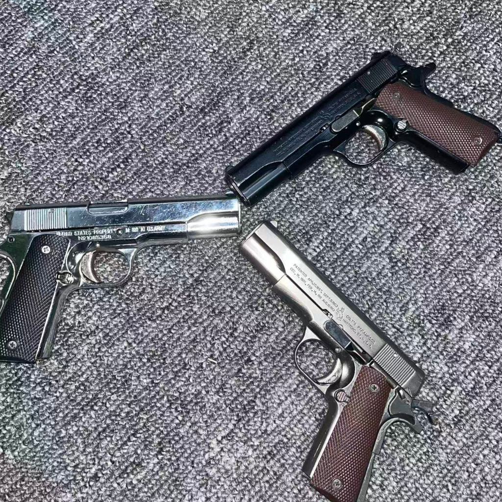 ของขวัญสำหรับผู้ชายที่ขายดีที่สุดในประเทศไทย: ปืนพก M-1911 รุ่น Safe Toy จาก COLT 1:2:05 ราคา ถูกที่สุด ดีลบีเคเค แกลเลอรีภาพที่ 5