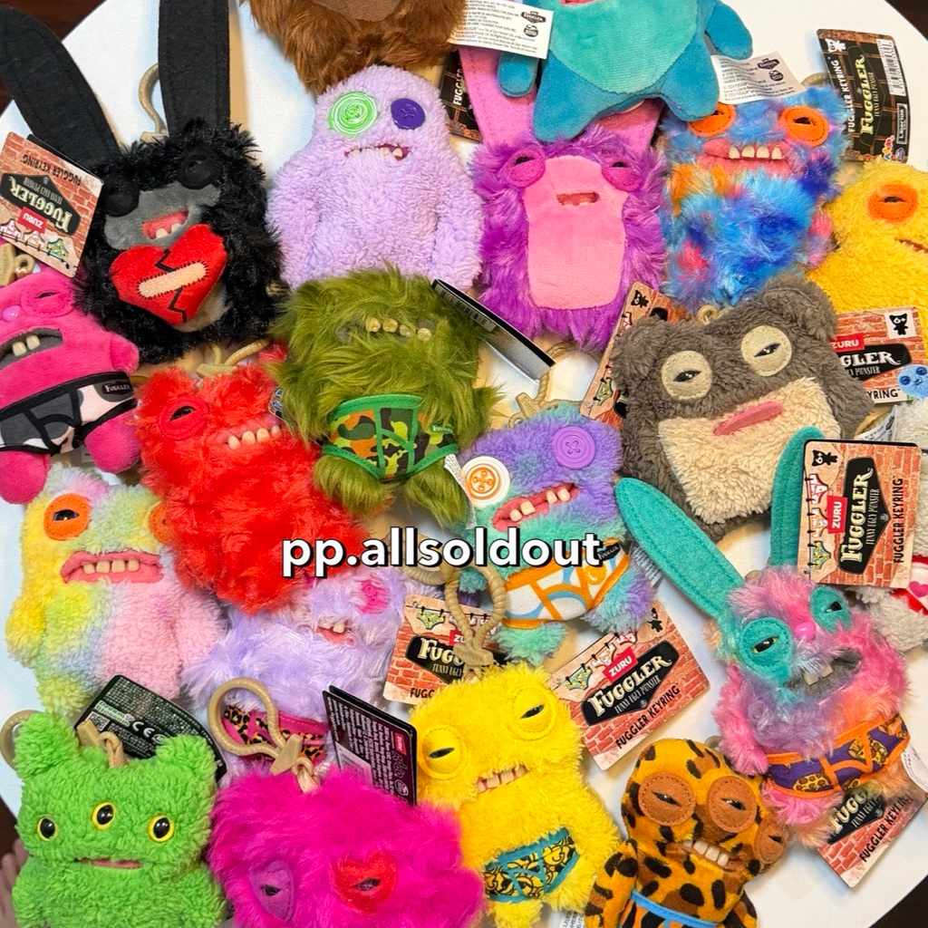 พร้อมส่ง ของแท้ พวง Fuggler's Teething Monster Plush Pendant fuggler keychain funny ugly monster ชอป