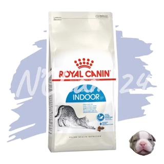 Royal Canin Indoor มีขนาด 2kg และ 4 kg อาหารแมว โรยัลคานิน อินดอร์ แมวเลี้ยงในบ้าน ขนาด 4 กิโลกรัม
