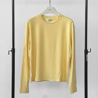 Atipashop - Jolie Longsleeve Top | เสื้อยืดแขนยาว ผ้าเรย่อน ใส่สบาย