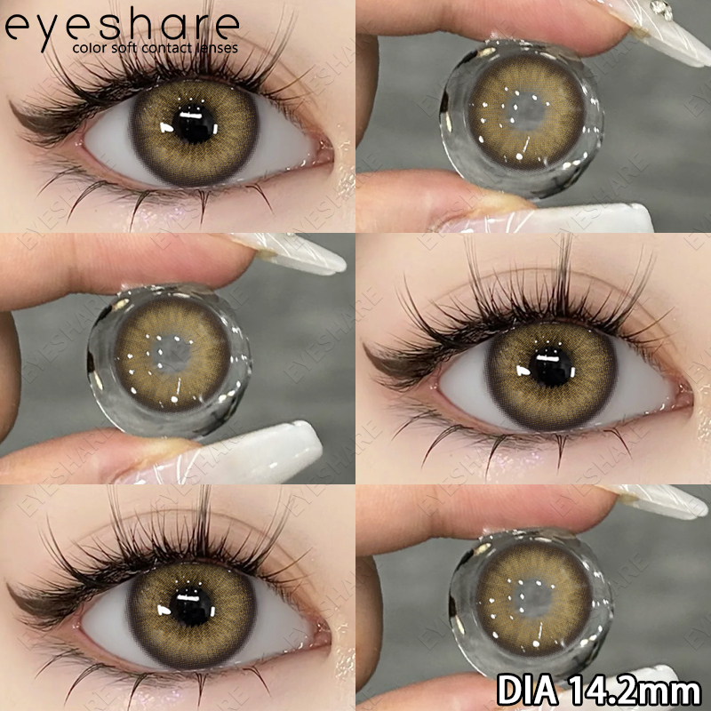 wusu series คอนแทคเลนส์ DIA14.2mm คอนแทคเลนส์แฟชั่น คอนแทคเลนส์สีตาโต contact lens