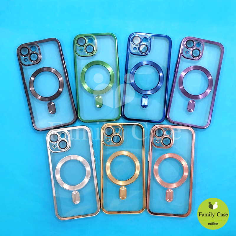 เคสใส เคสใสขอบสี เคสเรียบ เคสผู้หญิง เคสผู้ชาย Samsung A56(5G) A14(5G) A15(5G) A25(5G) A35(5G) A55(5