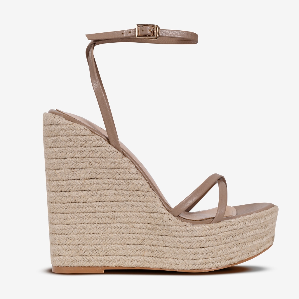 Sole and Santé - Faye Wedge Sandals (5"heels)
