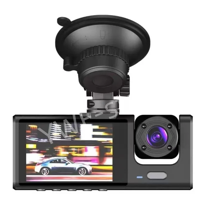 กล้องวิดีโอรถยนต์ HD กล้องติดรถยน กล้องติดรถยนต์ 3เลนส์ Dash Cam Car Camera 1080Pภาพชัดระดับ กล้องติดรถยนต์ thumbnail 10