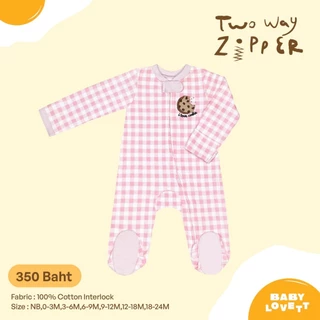 [Babylovett] Breakfast - Two-Way Zipper ชุดนอนคลุมเท้า