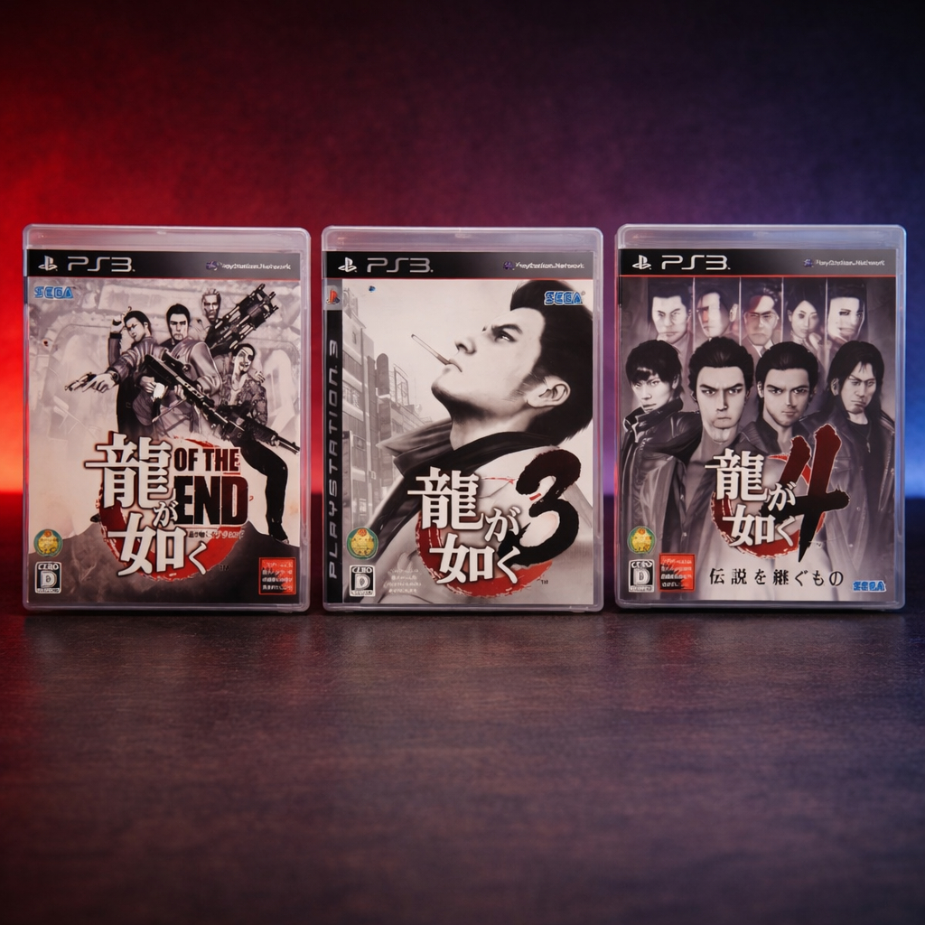 🎮 เกม PS3 แท้ | Ryu ga Gotoku 3 (Yakuza 3) | ภาษาญี่ปุ่น | ยากูซ่า 3 ต้นฉบับจาก SEGA | มือสอง สภาพดี