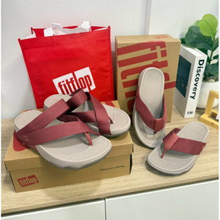 FITFLOP SURFER รองเท้าแตะแบบหูหนีบผู้ชาย รุ่น AQ2-475 สี RED