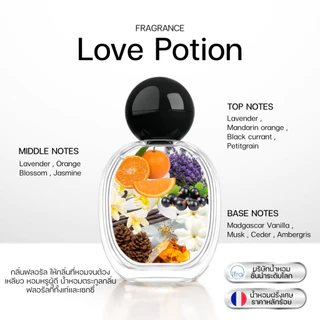 (ร้านค้าบริษัท) น้ำหอม Enchant กลิ่น Love potion + Matteo 1 แถม 1 เซ็ตคู่รัก โรแมนติก หรู เท่ห์