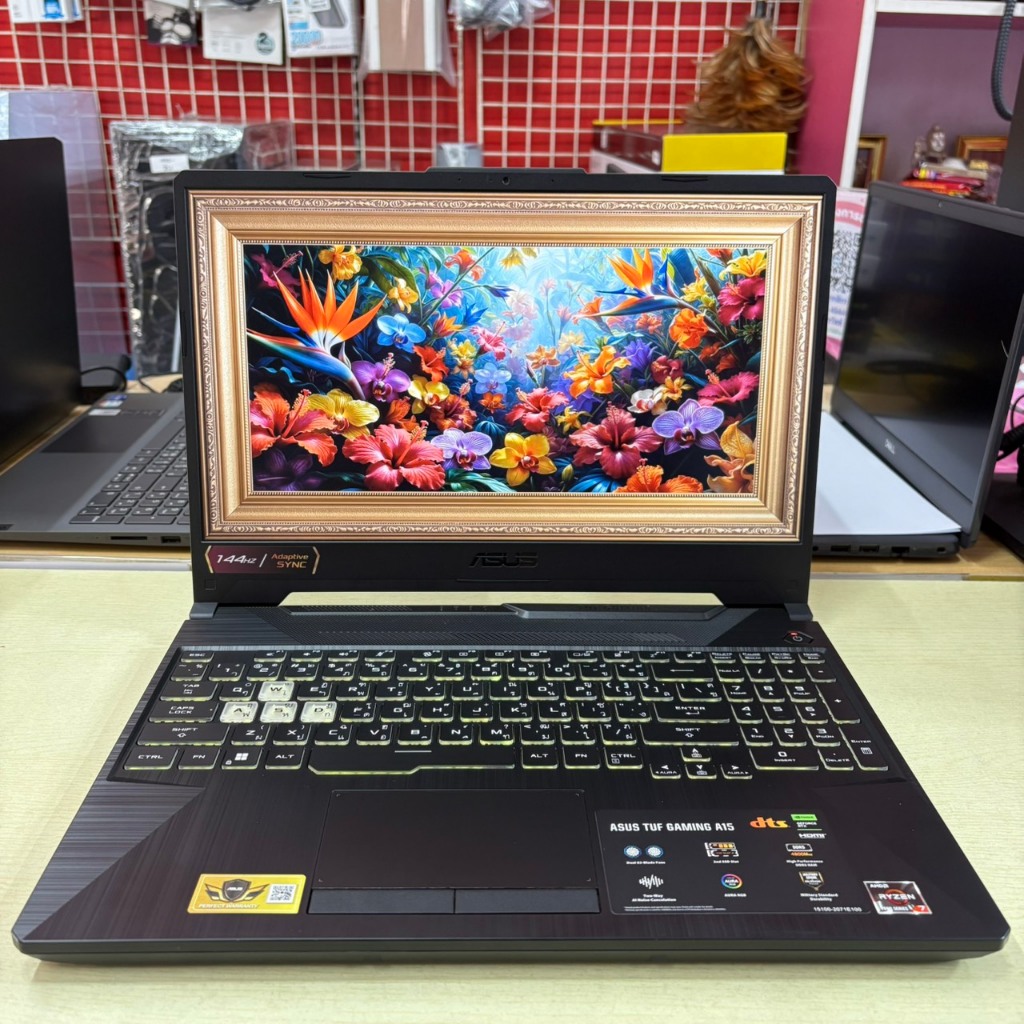 ASUS  TUF  GAMING  A15  FA506NFR - HN005W  ประกันศูนย์  Onsite  05/11/2026  สภาพเครื่อง  99%