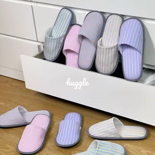 Cotton Candy รองเท้าสลิปเปอร์หัวปิดและหัวเปิด รองเท้าใส่เดินในบ้าน ผ้าคอตตอนอียิปต์ 100% ฟองน้ำหนานุ่มพิเศษ