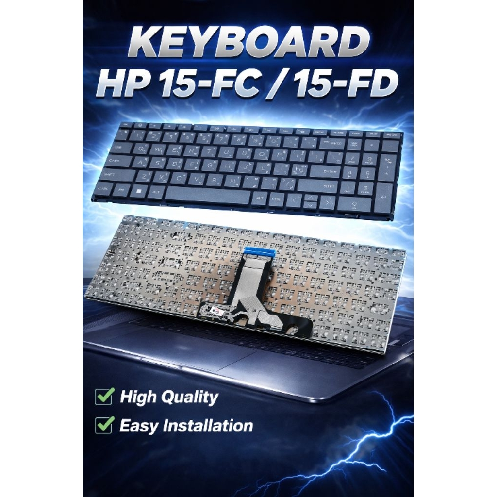 KEYBOARD  คีย์บอร์ด HP 15-FC 15-FD
