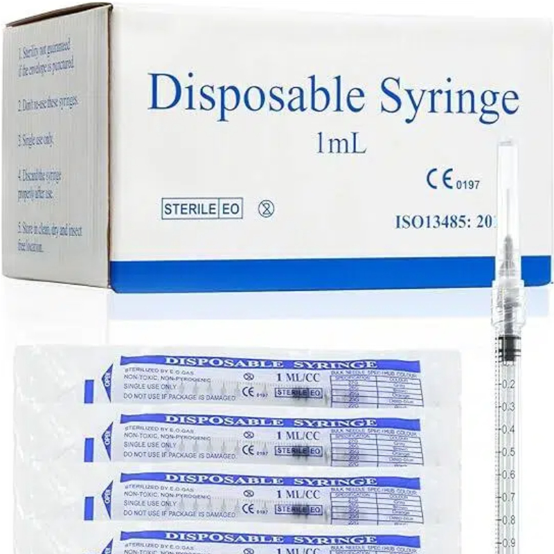 ซีเรียม (Syringe) 1ml/3ml/5ml/10ml Straight Tip ใช้งานสะดวก