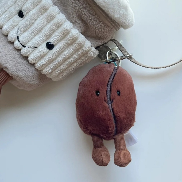 Jellycat Amuseables Bag Charm ตุ๊กตา Jellycat นุ่มและฟู วัสดุที่ปลอด ภัยของแท้ 100% จัดส่งจากประเทศไทย ราคา ถูกที่สุด ดีลบีเคเค แกลเลอรีภาพที่ 5