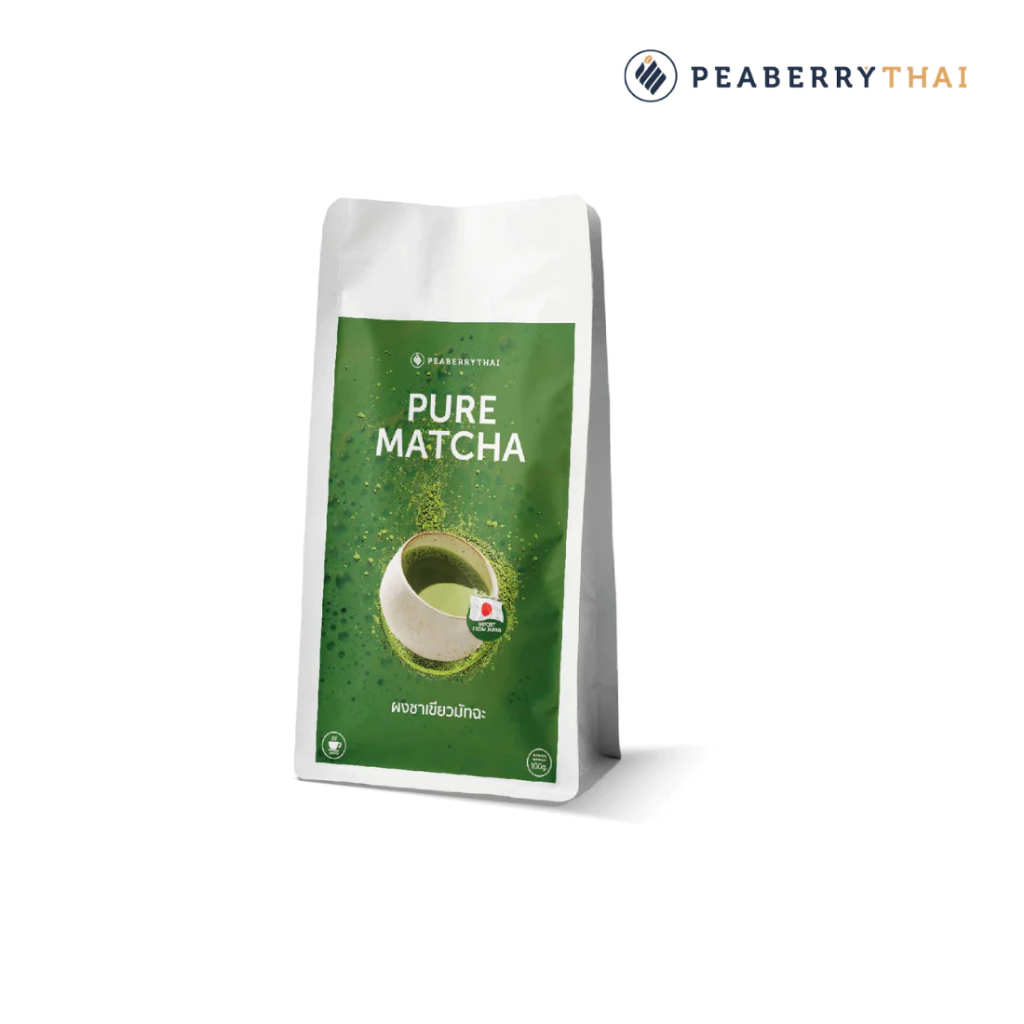ผงชาเขียวมัทฉะ PURE MATCHA 100g