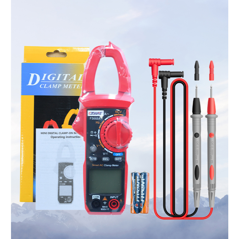 แท้ ส่งจากไทย UNI-T UT204+ UT202A+ คลิปแอมป์ แคล้มป์มิเตอร์ดิจิตอล AC/DC 600A 600V รุ่น UT204+ / UT2