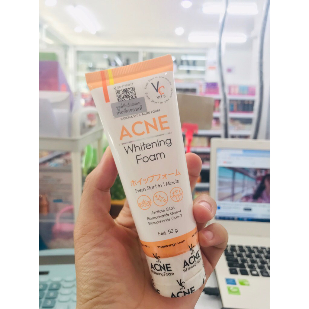 VC Vit C acne whitening foam