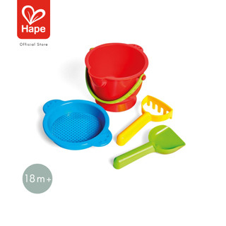 Hape ของเล่นทรายเบสิก Beach Basics 4 ชิ้น 18 เดือนขึ้นไป