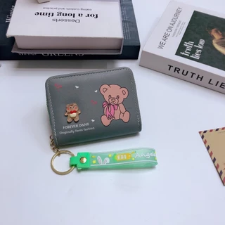 SA103#พร้อมส่ง.8สี กระเป๋าสตางค์ผู้หญิง กระเป๋าสตางค์ใบสั้น กระเป๋าสตางค์น่ารัก กระเป๋าสตางค์ พร้อมช่องใส่บัตร