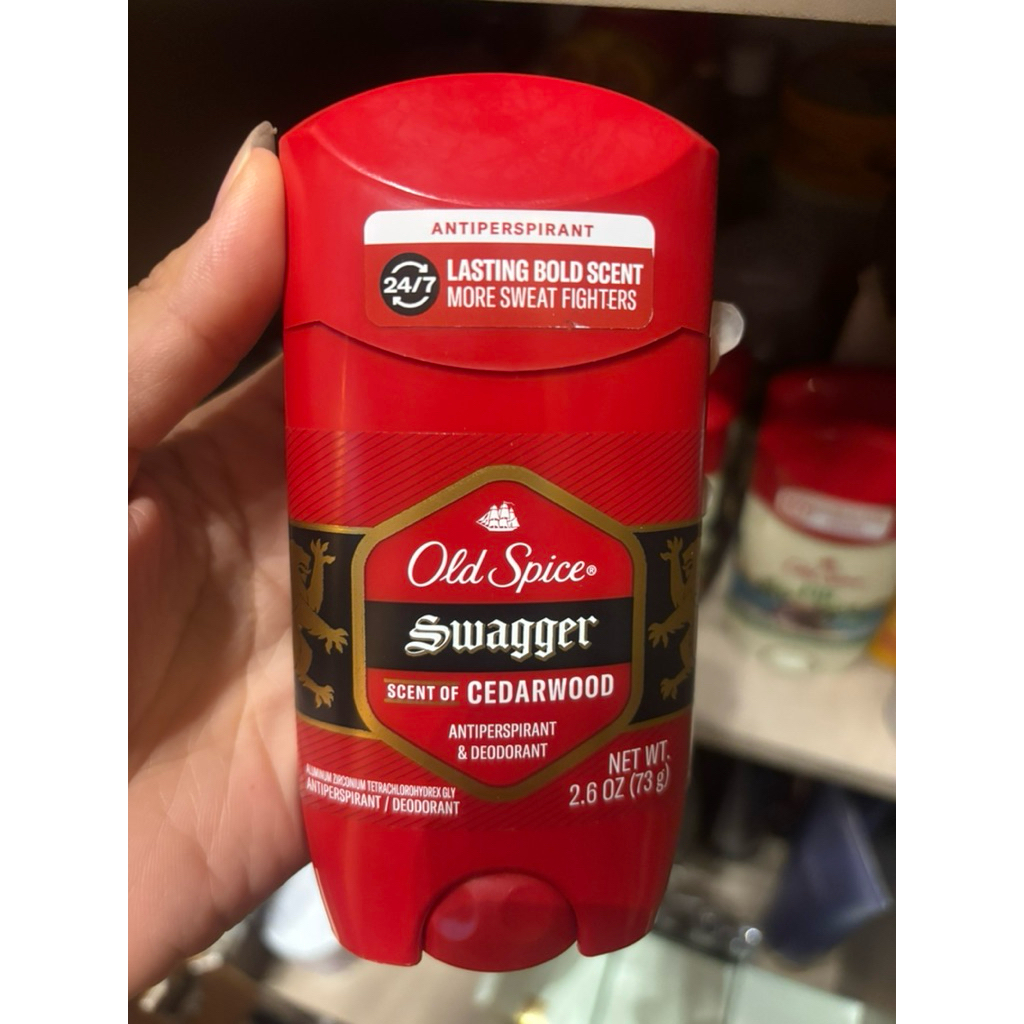 Old Spice Swagger Antiperspirant And Deodorant 73g. เนื้อสีขาว